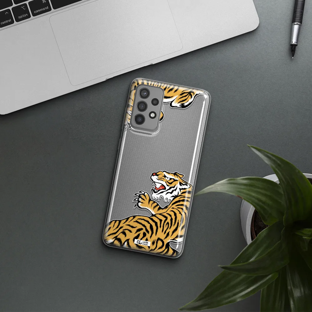 Chinese Tiger Samsung A72 Clear TPU Case