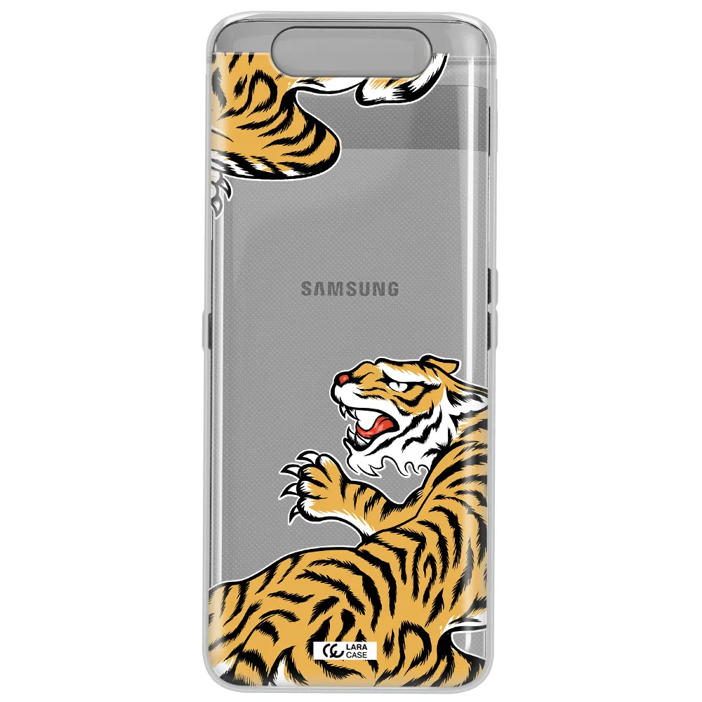 Chinese Tiger Samsung A80 Clear TPU Case