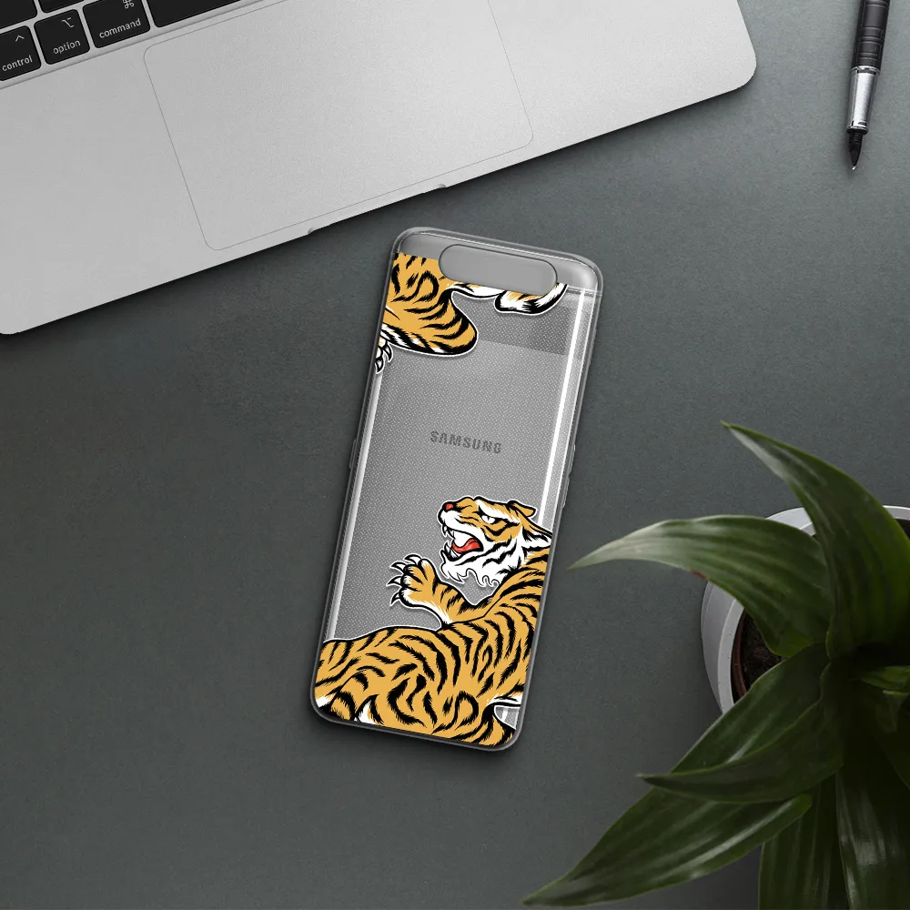Chinese Tiger Samsung A80 Clear TPU Case