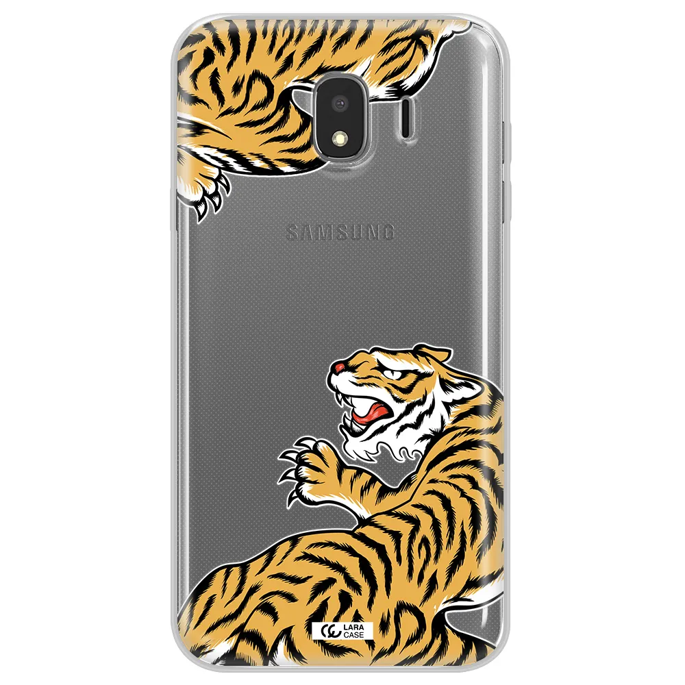 Chinese Tiger Samsung J4 Clear TPU Case