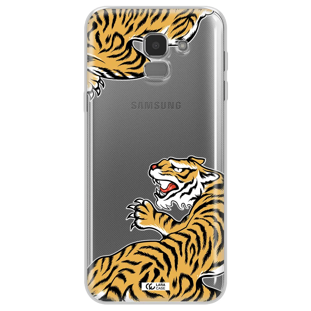 Chinese Tiger Samsung J6 Clear TPU Case
