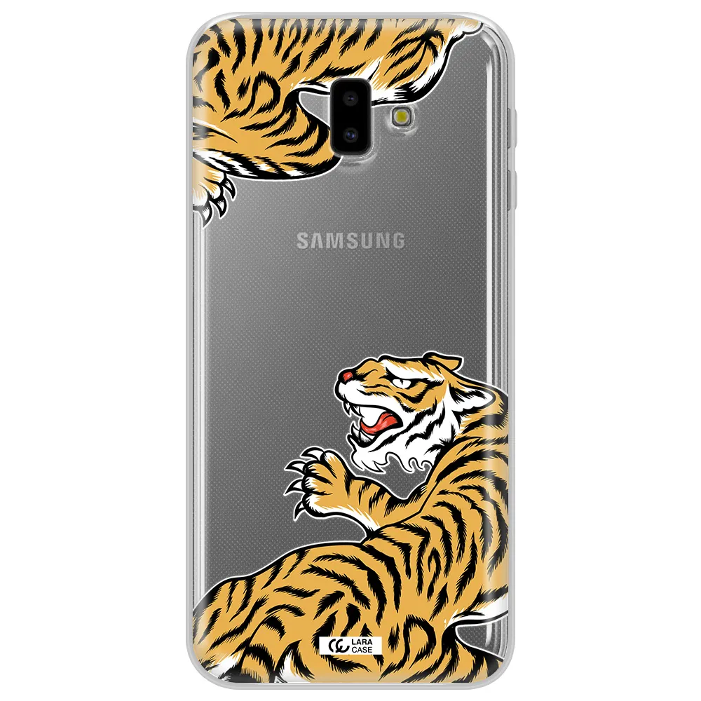 Chinese Tiger Samsung J6 Plus Clear TPU Case