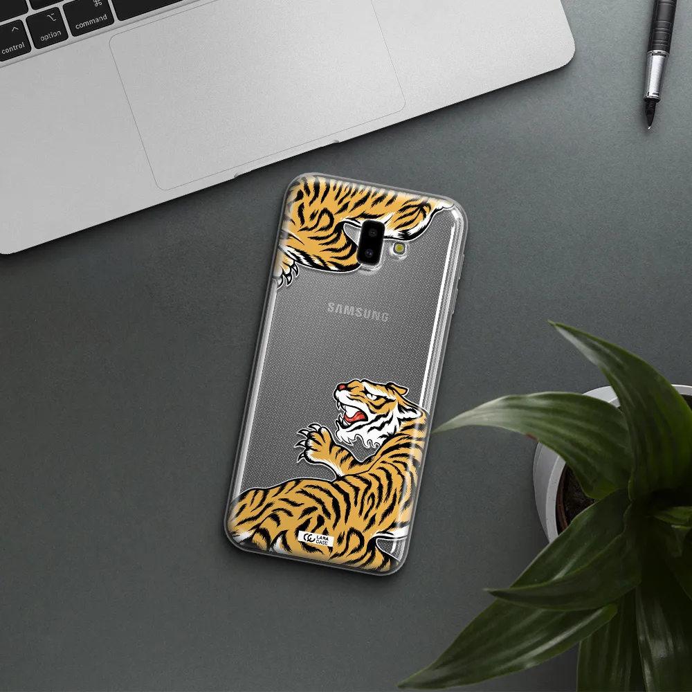 Chinese Tiger Samsung J6 Plus Clear TPU Case