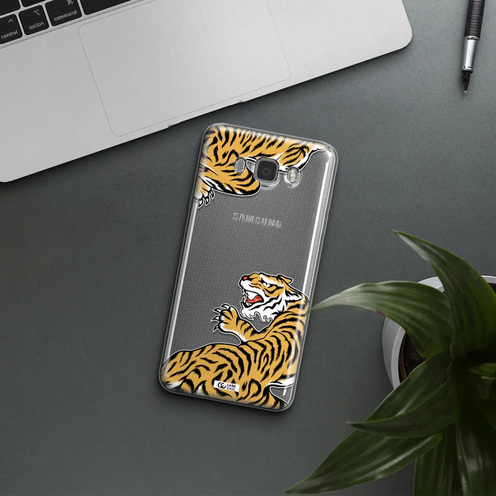 Chinese Tiger Samsung J7 2016 Clear TPU Case
