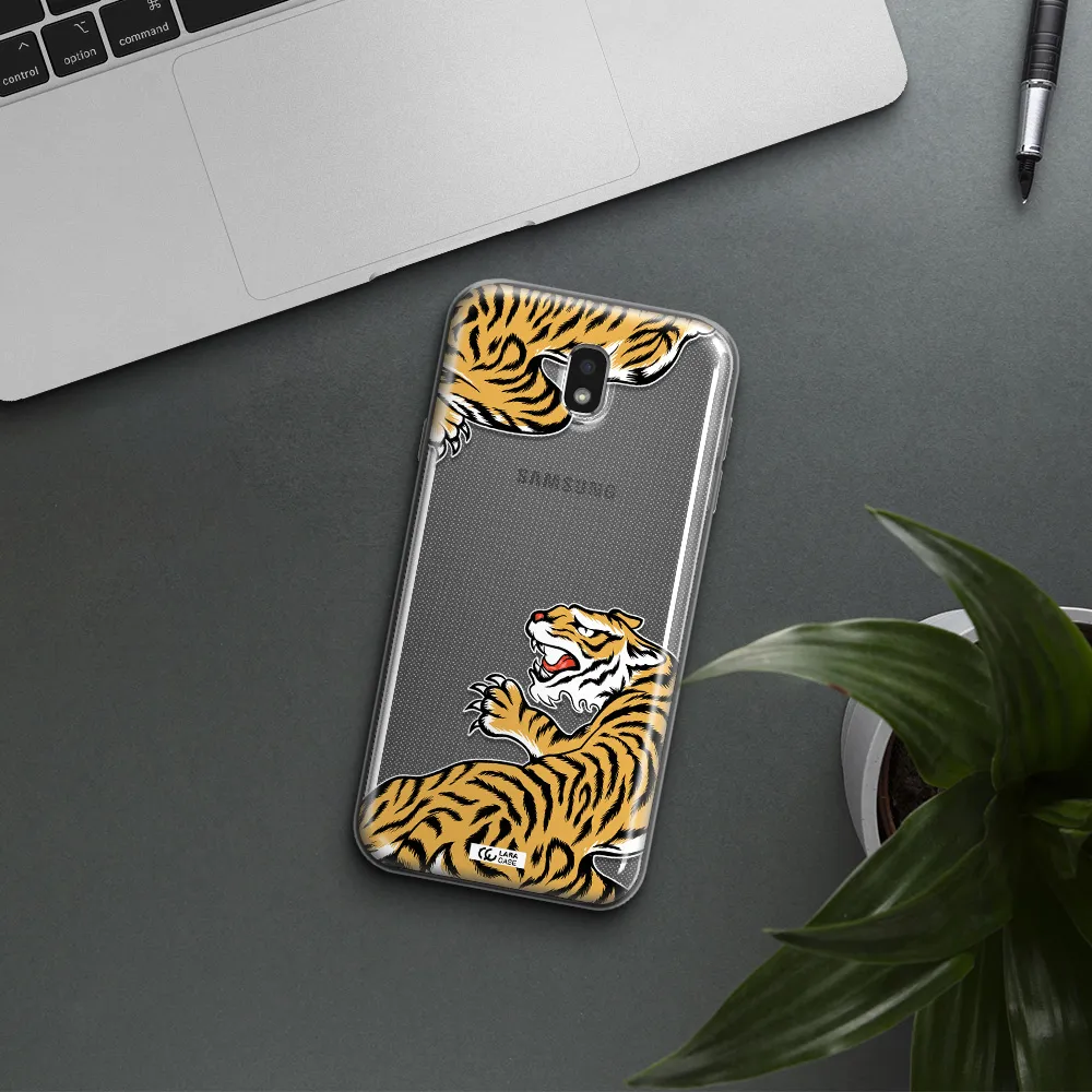 Chinese Tiger Samsung J7 Pro Clear TPU Case