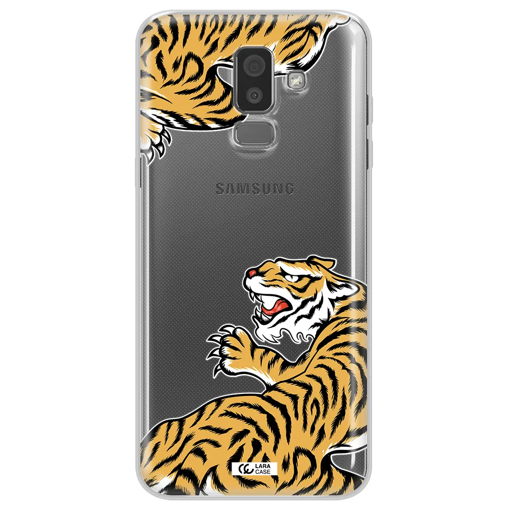 Chinese Tiger Samsung J8 Clear TPU Case