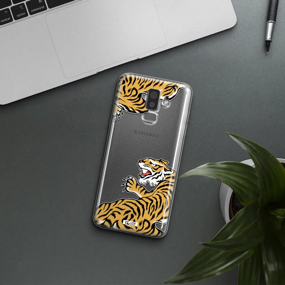 Chinese Tiger Samsung J8 Clear TPU Case