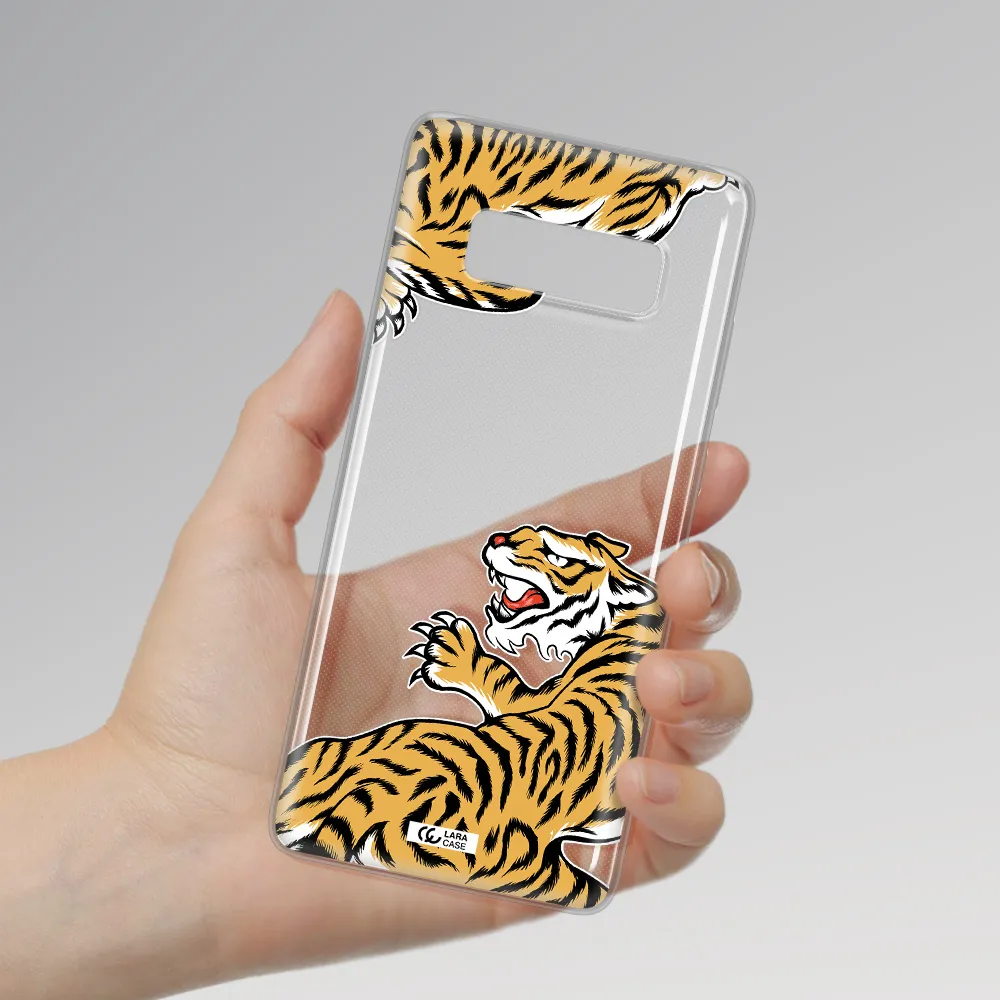 Chinese Tiger Samsung Note 8 Clear TPU Case