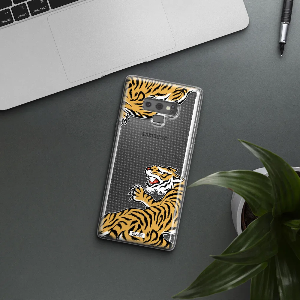 Chinese Tiger Samsung Note 9 Clear TPU Case