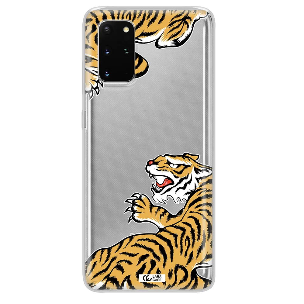 Chinese Tiger Samsung S 20 Plus Clear TPU Case