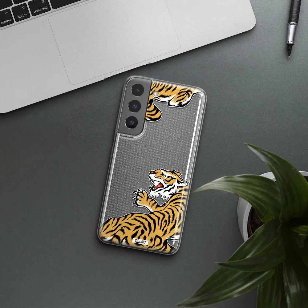Chinese Tiger Samsung S 22 Plus Clear TPU Case