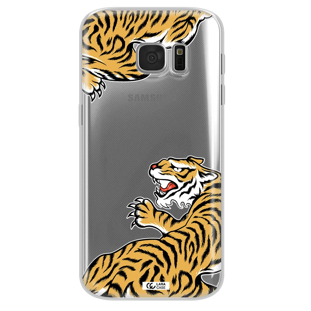 Chinese Tiger Samsung S 7 Clear TPU Case