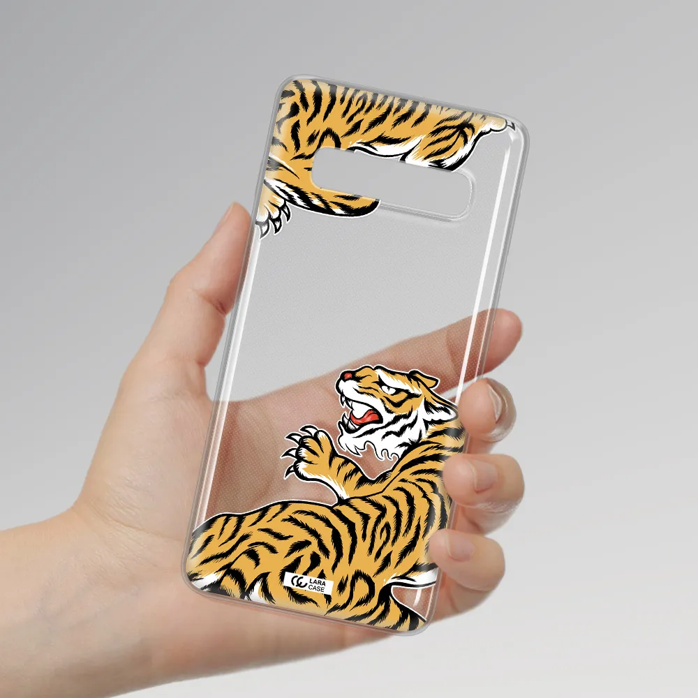 Chinese Tiger Samsung S10 Clear TPU Case