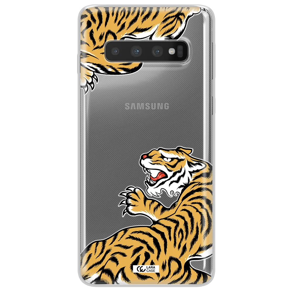 Chinese Tiger Samsung S10 Plus Clear TPU Case