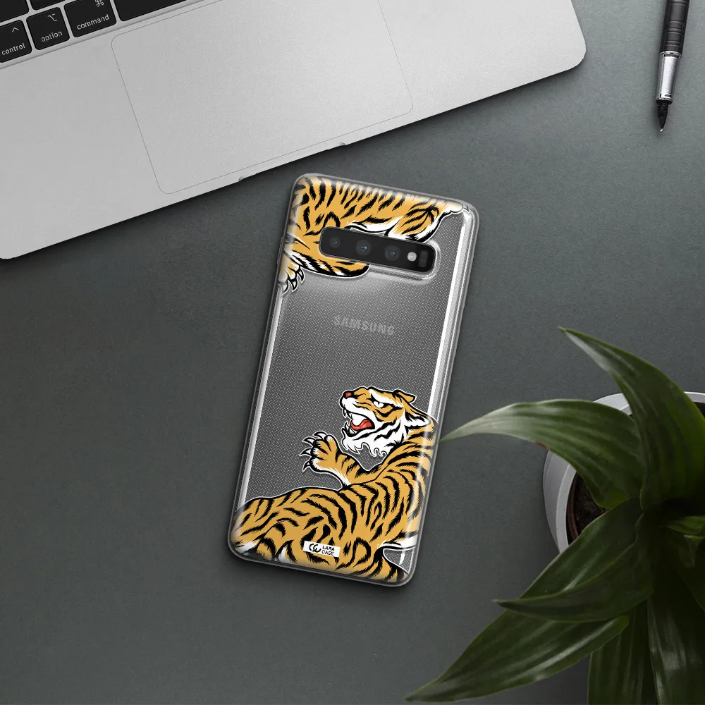 Chinese Tiger Samsung S10 Plus Clear TPU Case