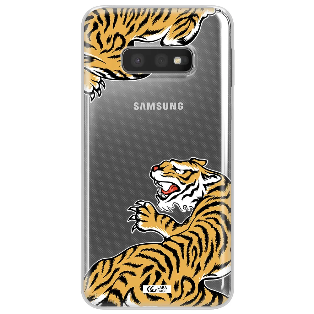 Chinese Tiger Samsung S10e Clear TPU Case