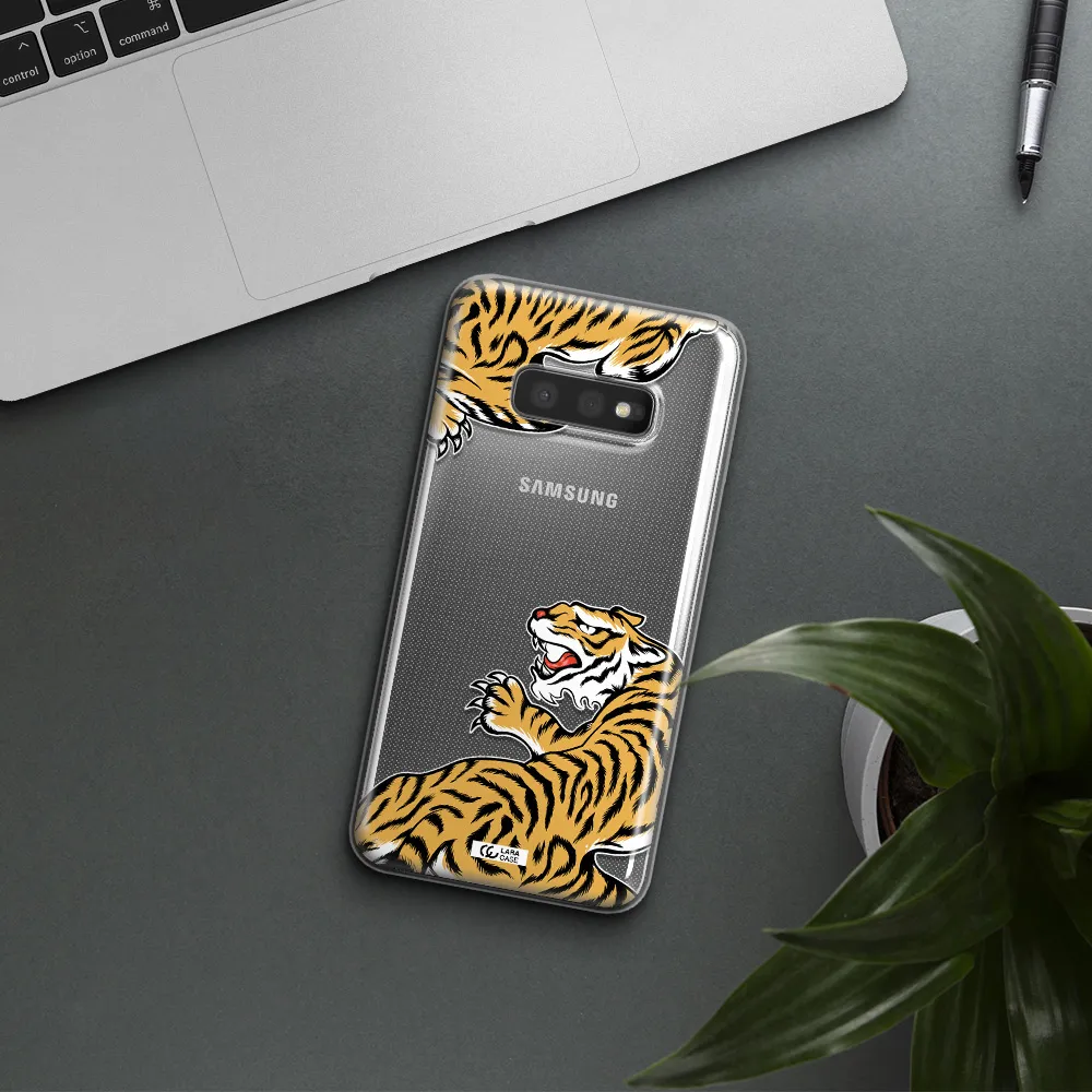 Chinese Tiger Samsung S10e Clear TPU Case