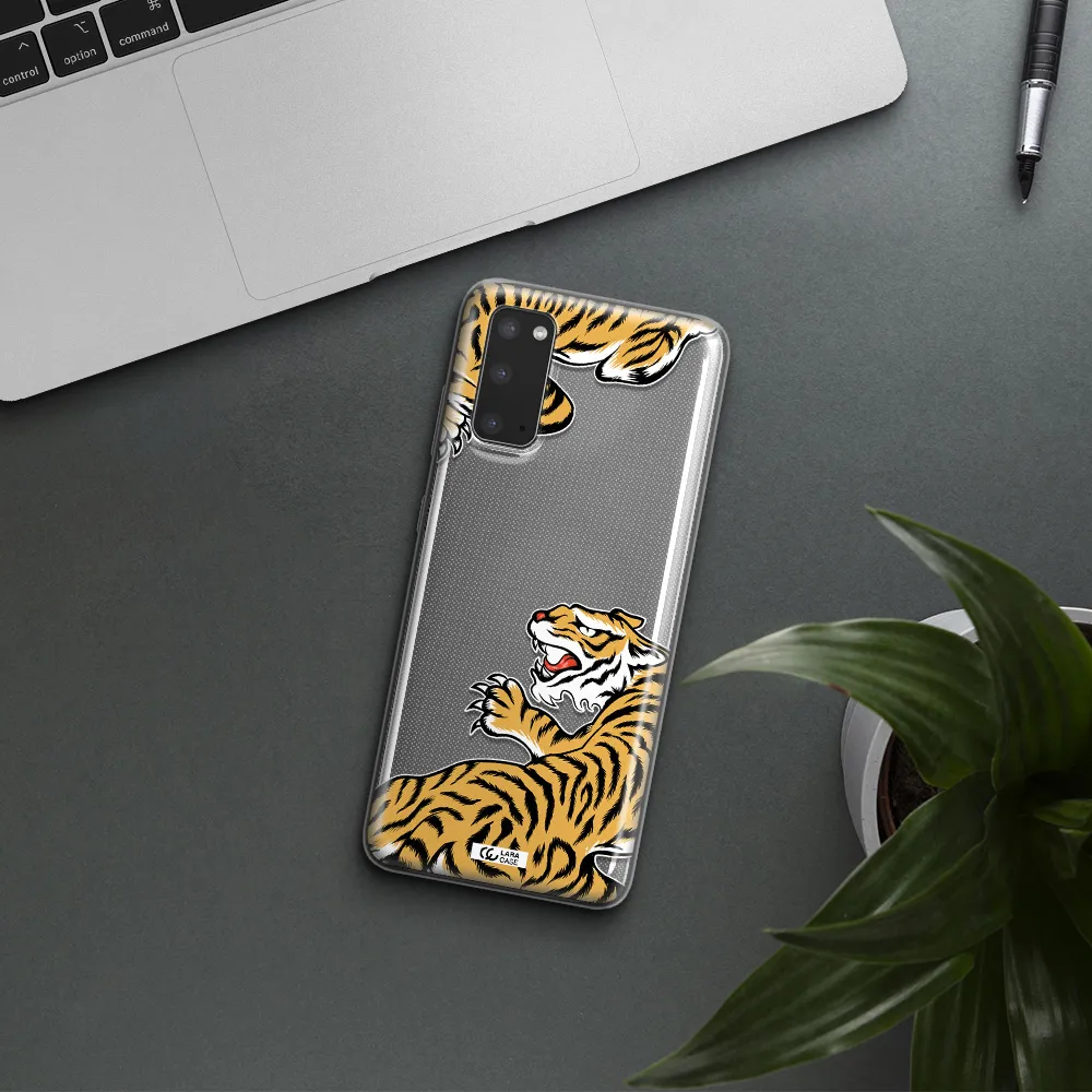 Chinese Tiger Samsung S20 Clear TPU Case