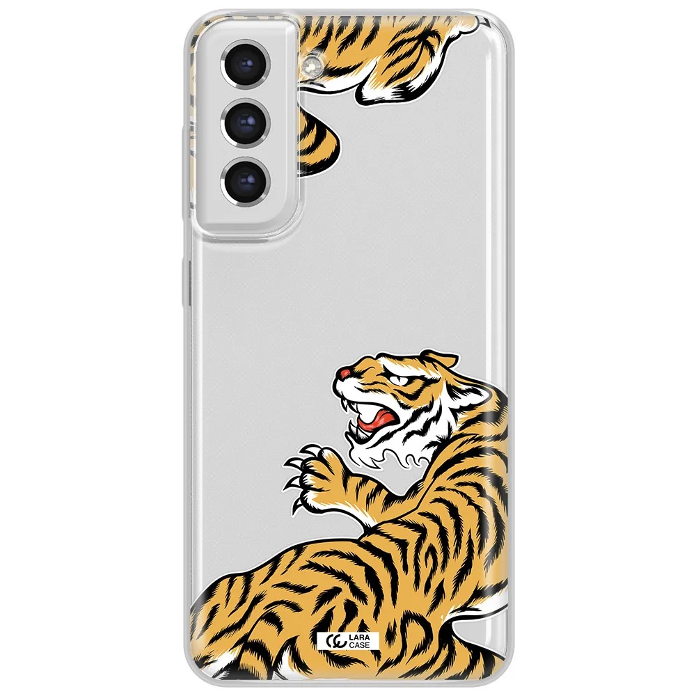 Chinese Tiger Samsung S21 Fe Clear Tpu Case