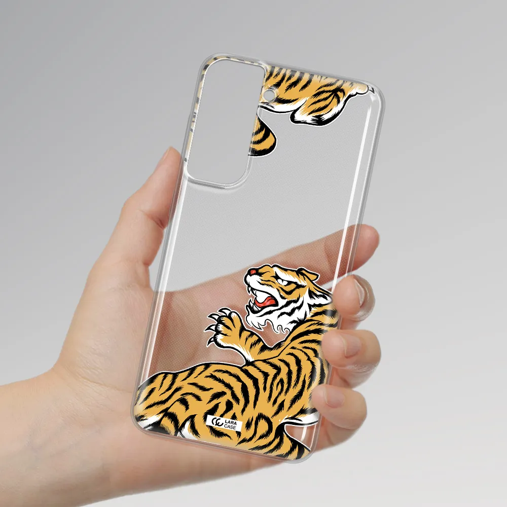 Chinese Tiger Samsung S21 Fe Clear Tpu Case