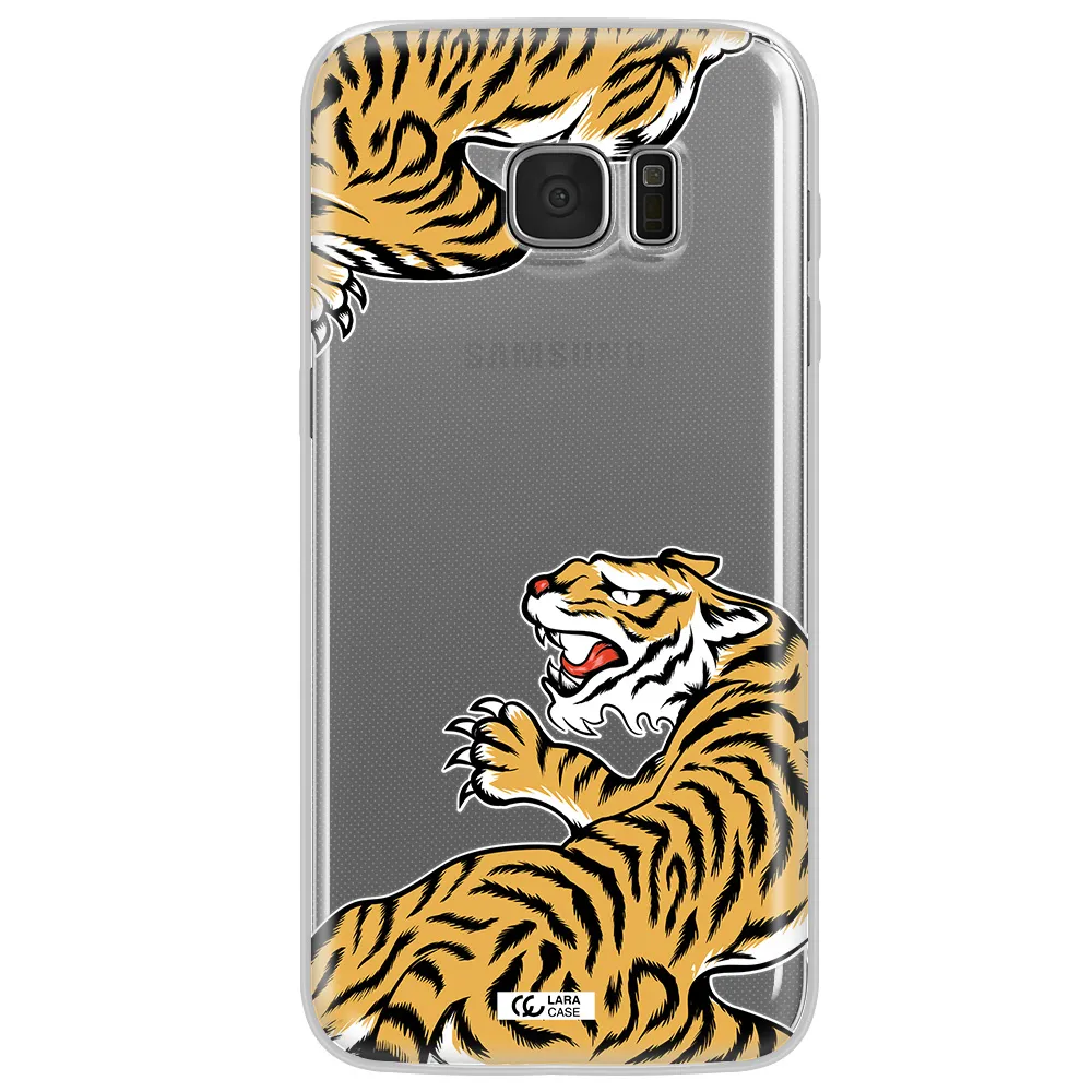 Chinese Tiger Samsung S7 Edge Clear TPU Case