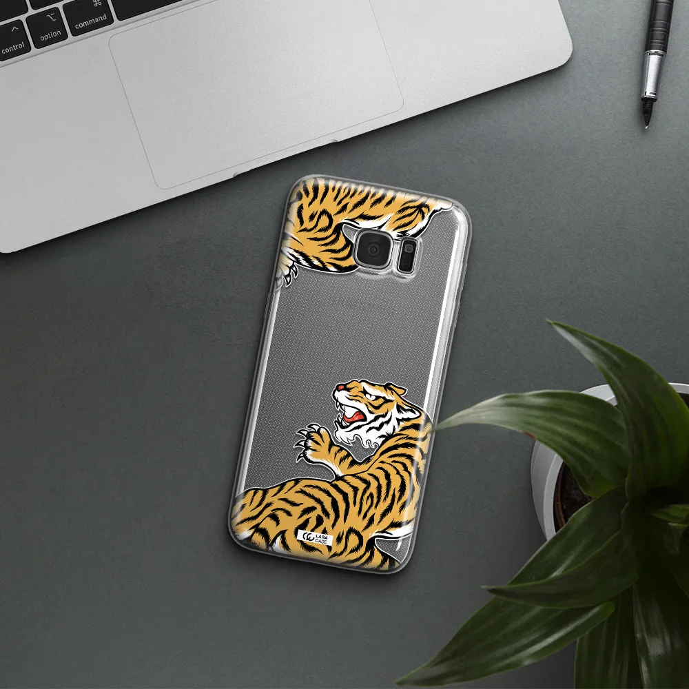 Chinese Tiger Samsung S7 Edge Clear TPU Case