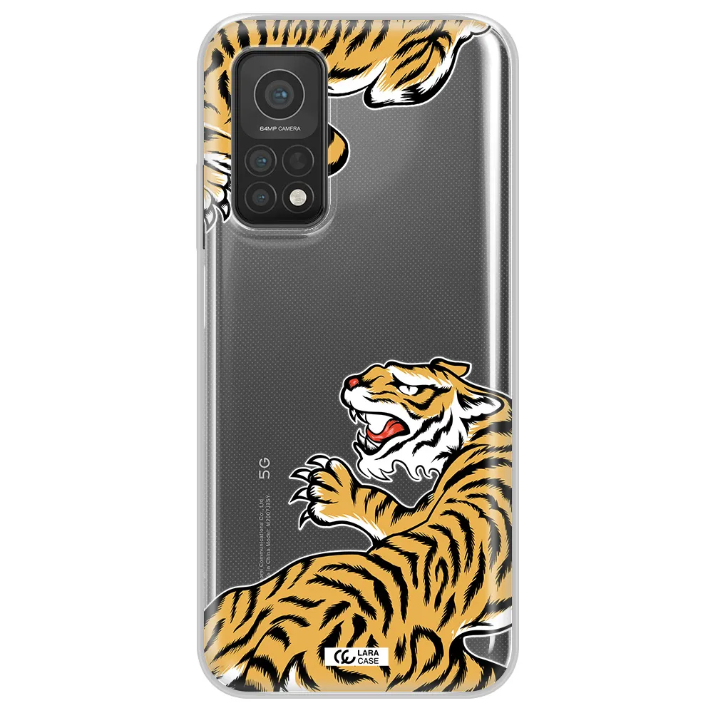 Chinese Tiger Xiaomi Mi 10T Clear TPU Case