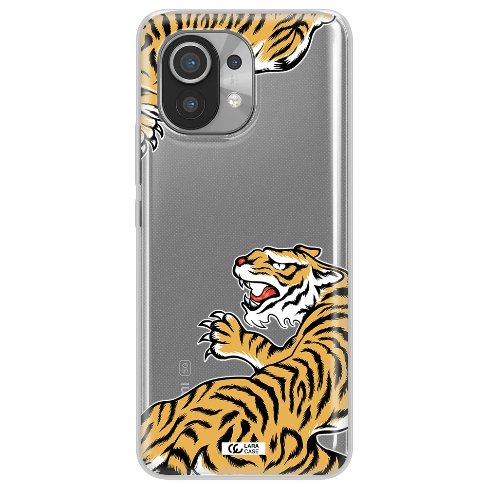 Chinese Tiger Xiaomi Mi 11 Clear TPU Case