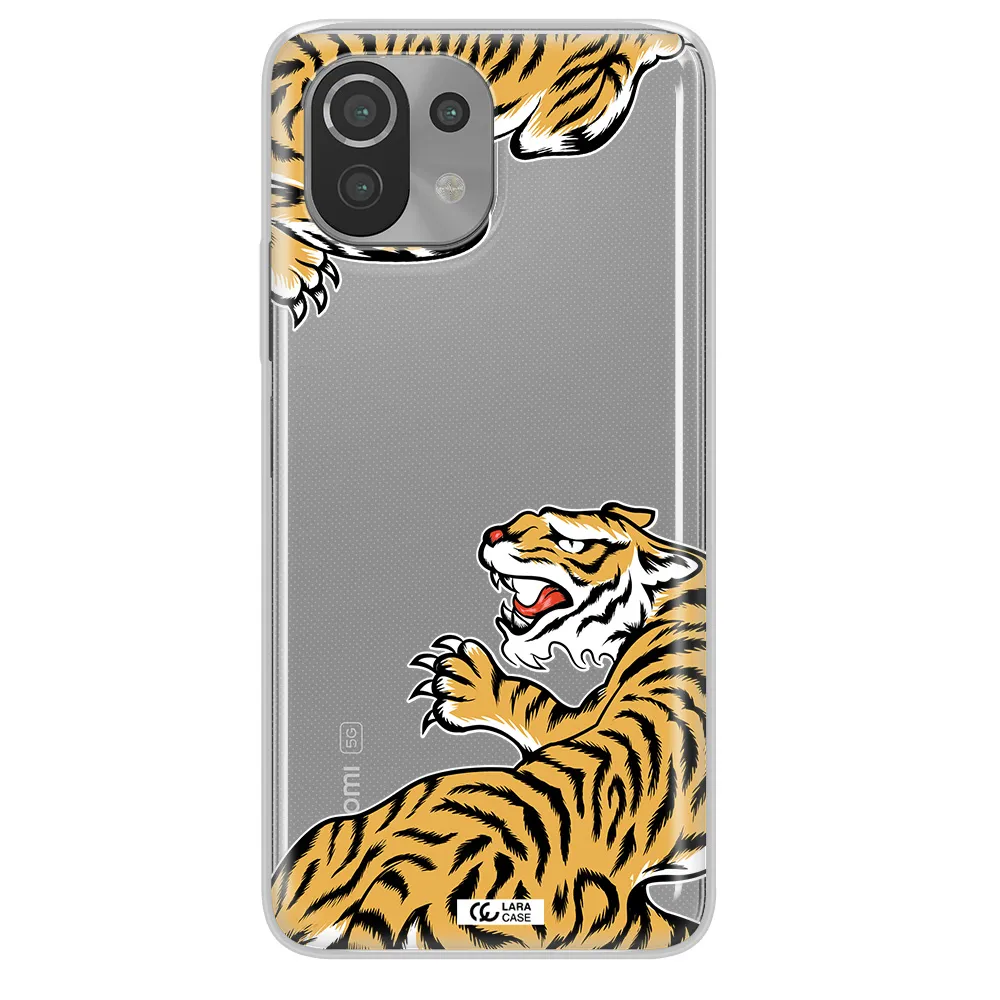 Chinese Tiger Xiaomi Mi 11 Lite Clear TPU Case