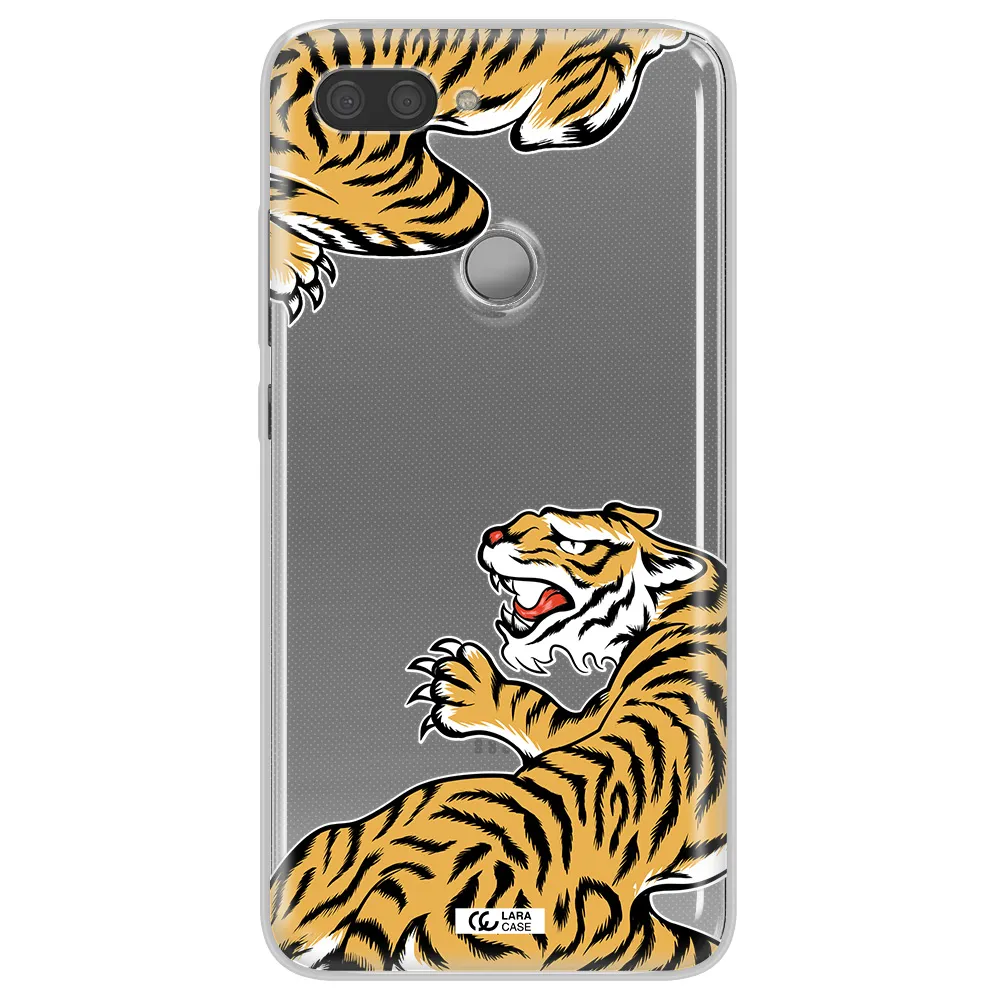 Chinese Tiger Xiaomi Mi 8 Lite Clear TPU Case