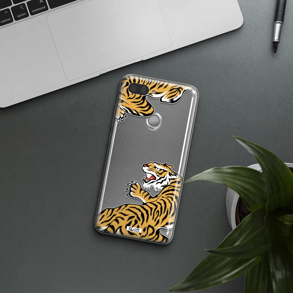 Chinese Tiger Xiaomi Mi 8 Lite Clear TPU Case
