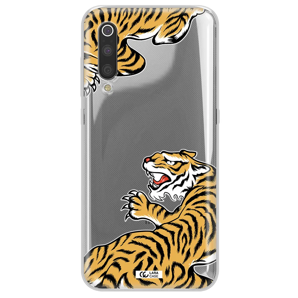Chinese Tiger Xiaomi Mi 9 Clear TPU Case