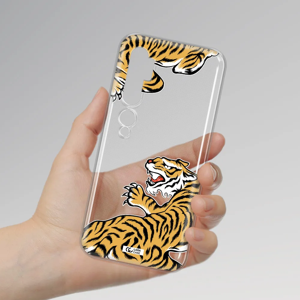 Chinese Tiger Xiaomi Mi Note 10 Clear TPU Case