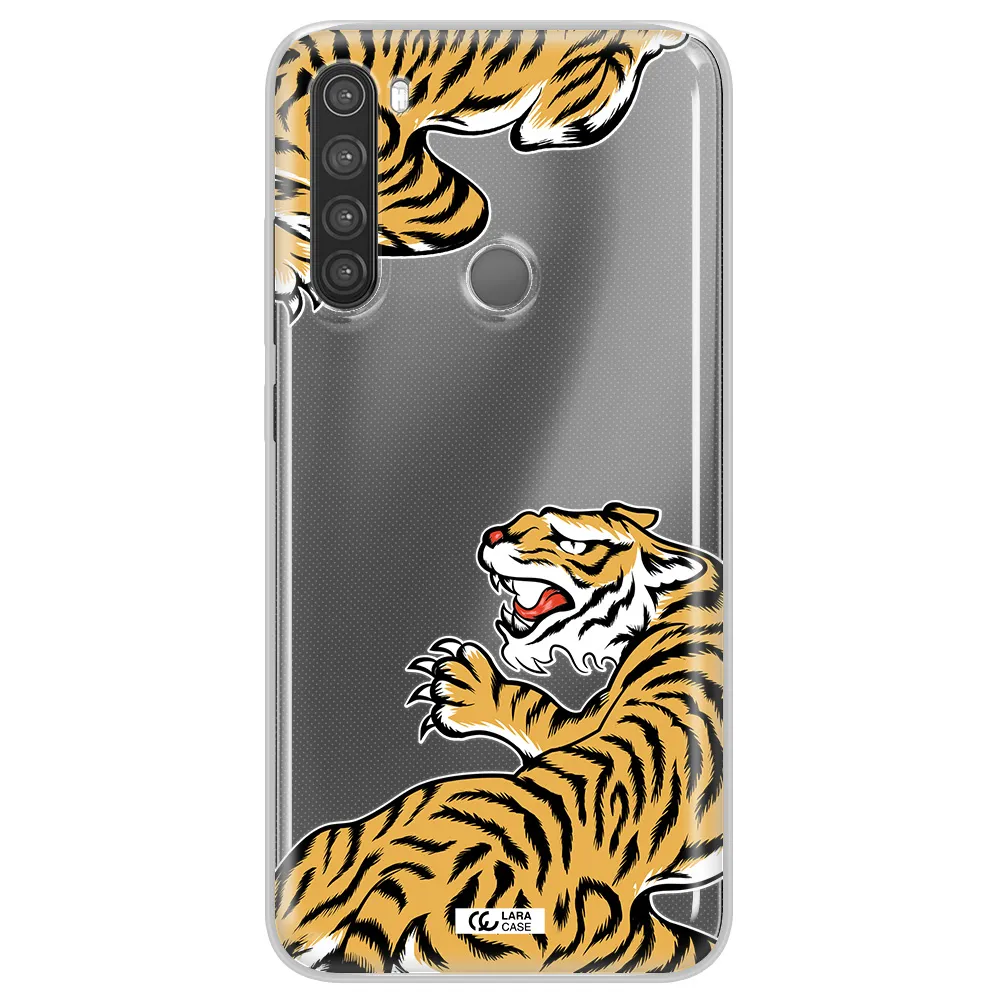 Chinese Tiger Xiaomi Note 8 Clear TPU Case