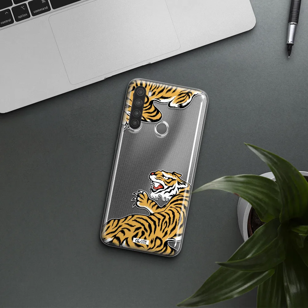 Chinese Tiger Xiaomi Note 8 Clear TPU Case