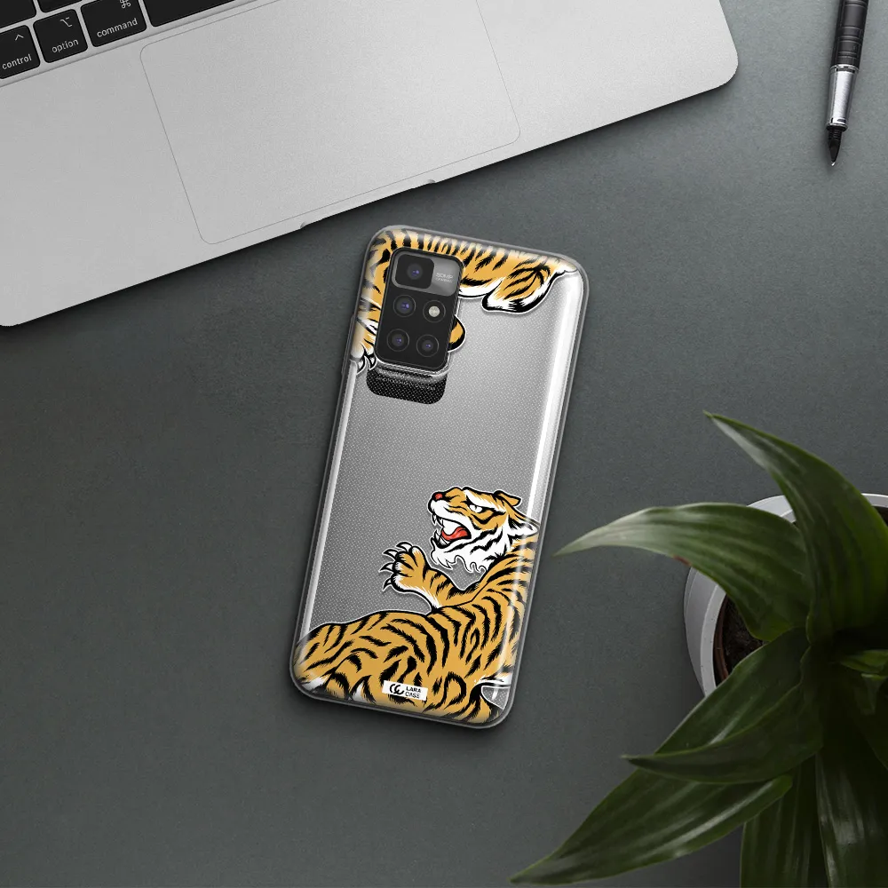 Chinese Tiger Xiaomi Redmi 10 Clear TPU Case