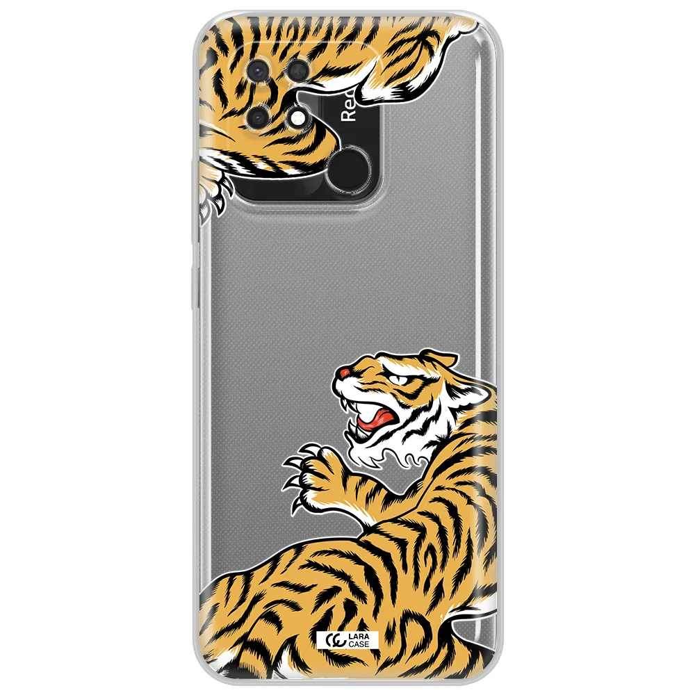 Chinese Tiger Xiaomi Redmi 10C Clear TPU Case