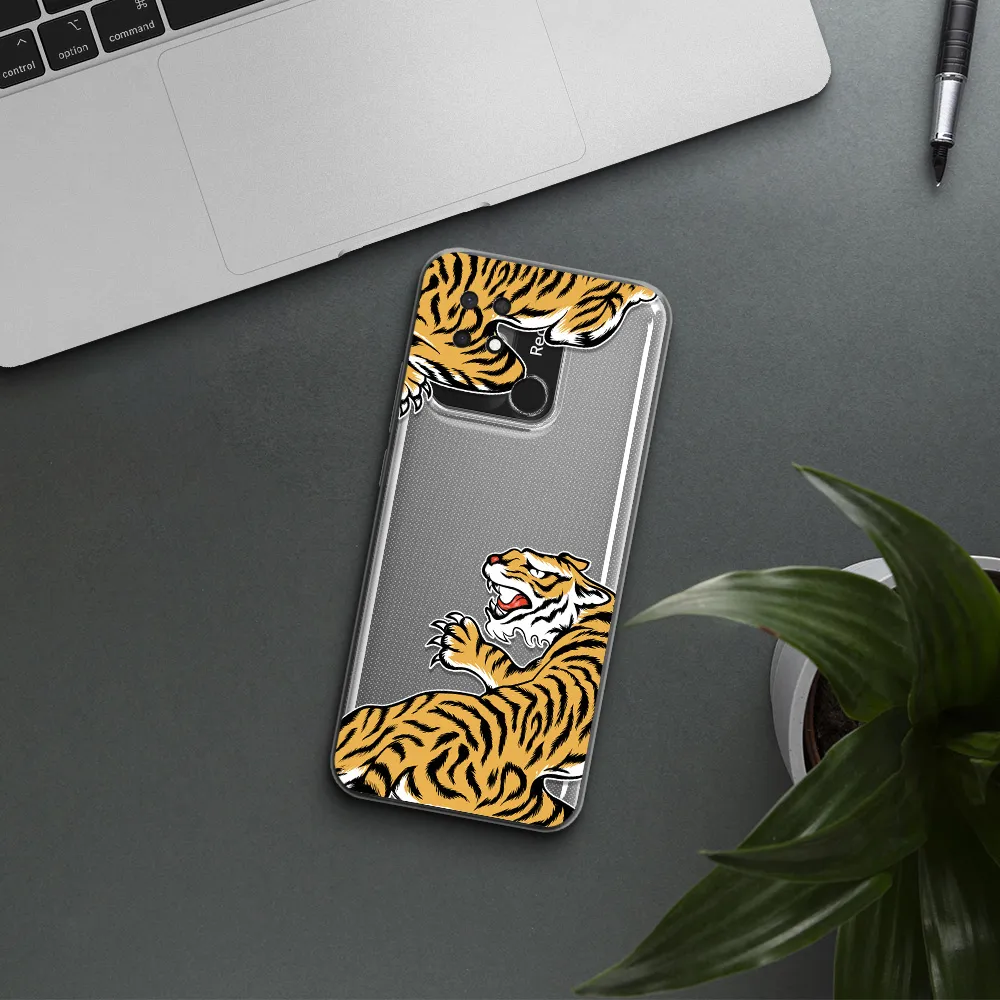 Chinese Tiger Xiaomi Redmi 10C Clear TPU Case