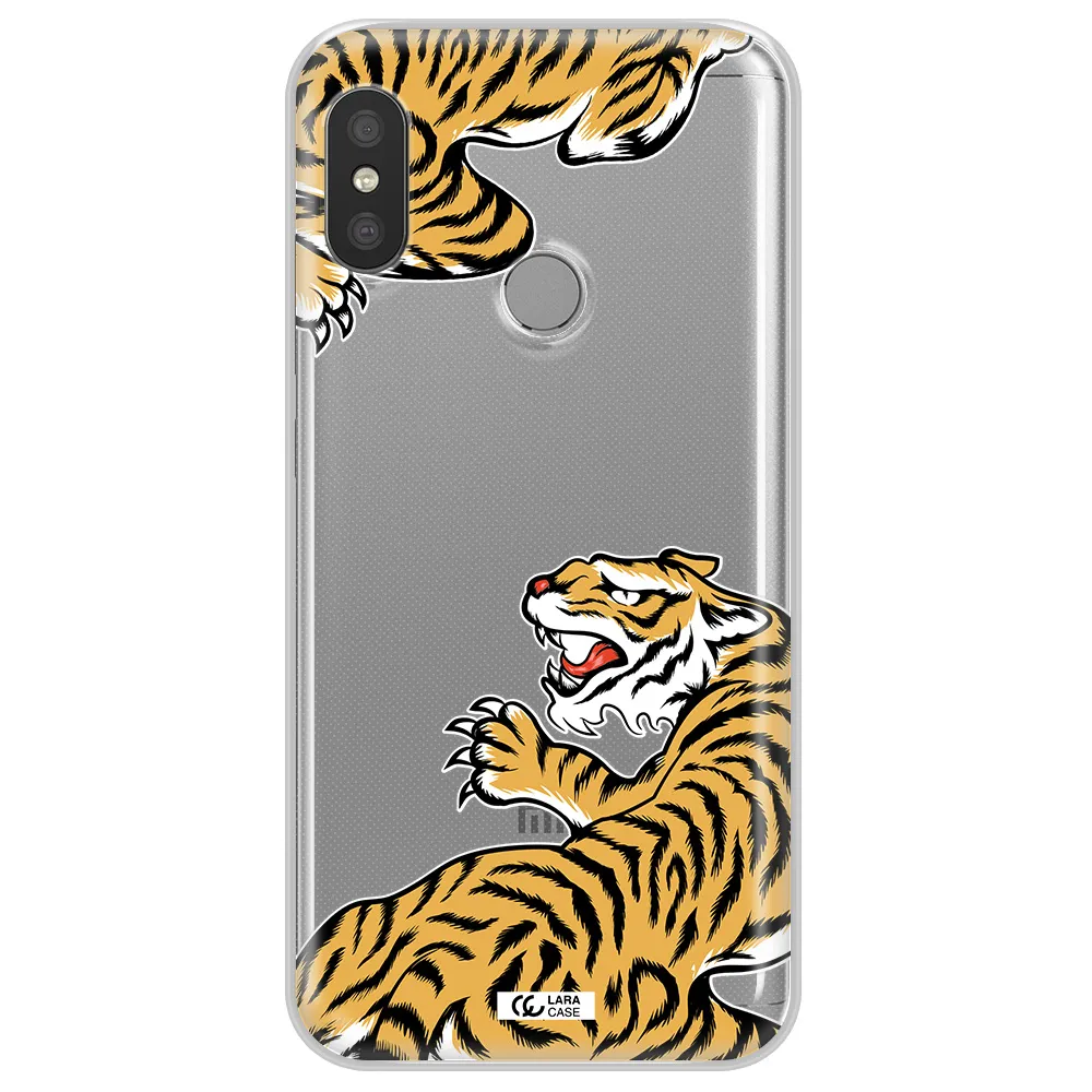 Chinese Tiger Xiaomi Redmi 6 Pro Clear TPU Case