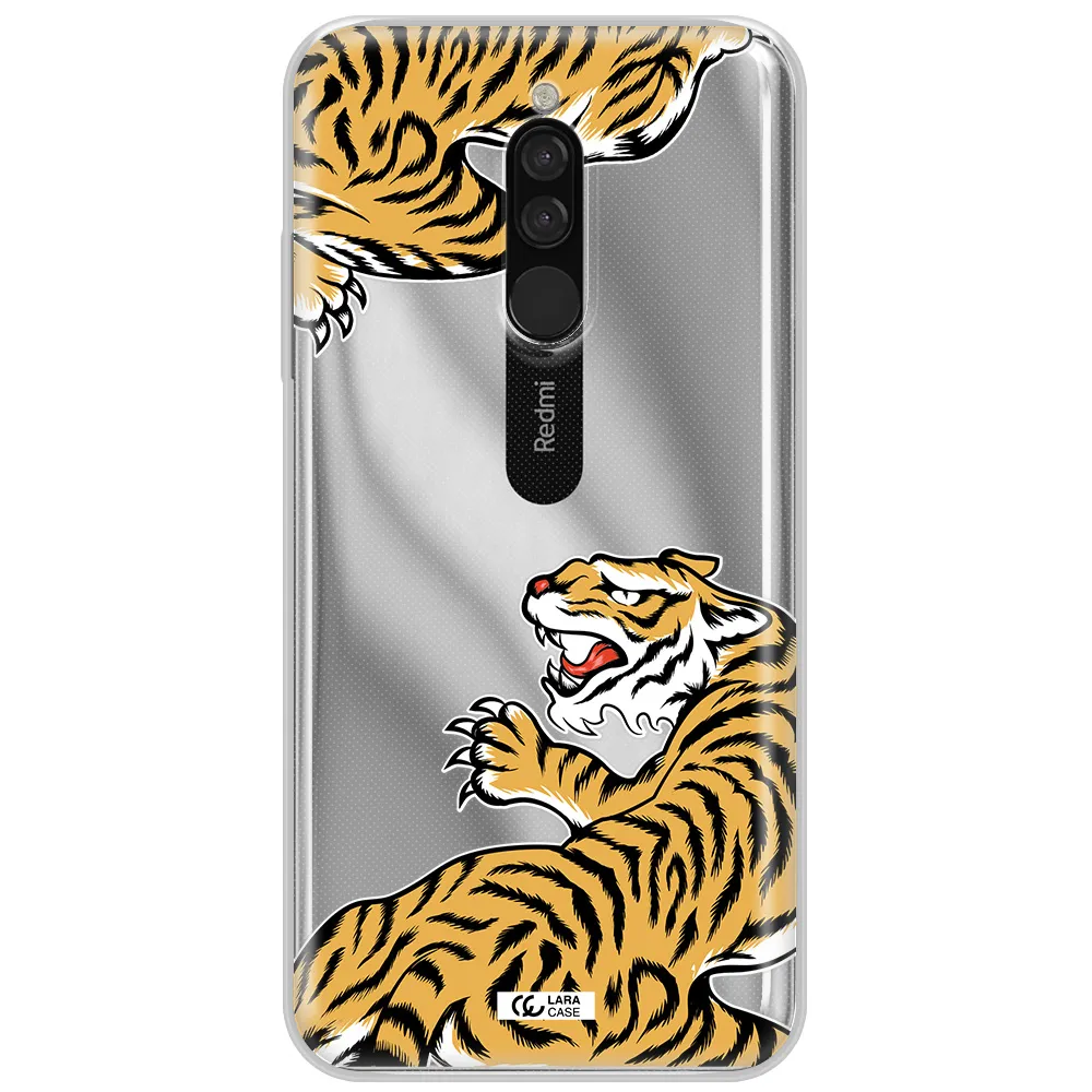 Chinese Tiger Xiaomi Redmi 8 Clear Tpu Case