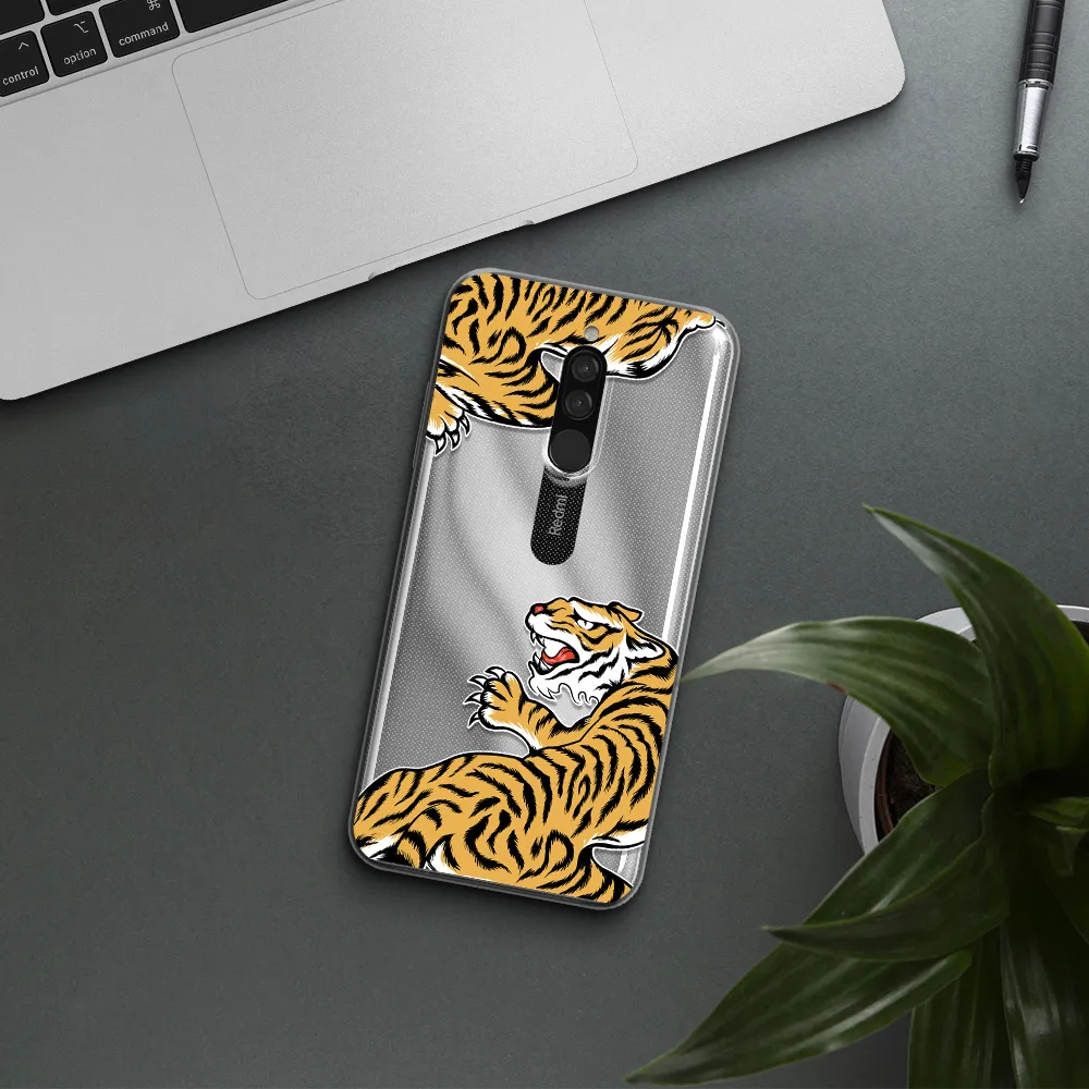 Chinese Tiger Xiaomi Redmi 8 Clear Tpu Case