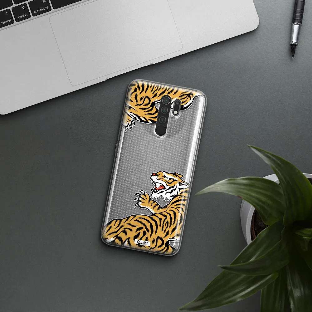 Chinese Tiger Xiaomi Redmi 9 Clear TPU Case
