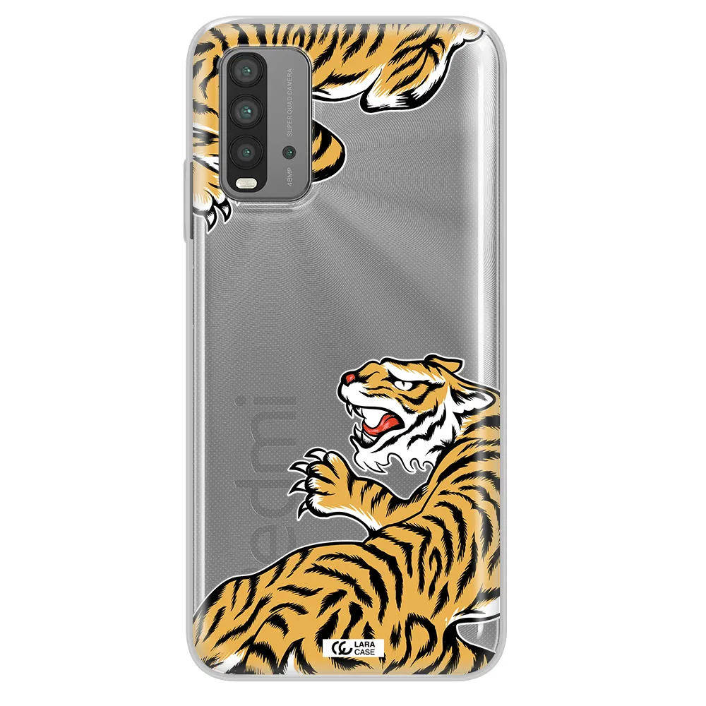 Chinese Tiger Xiaomi Redmi 9T Clear TPU Case