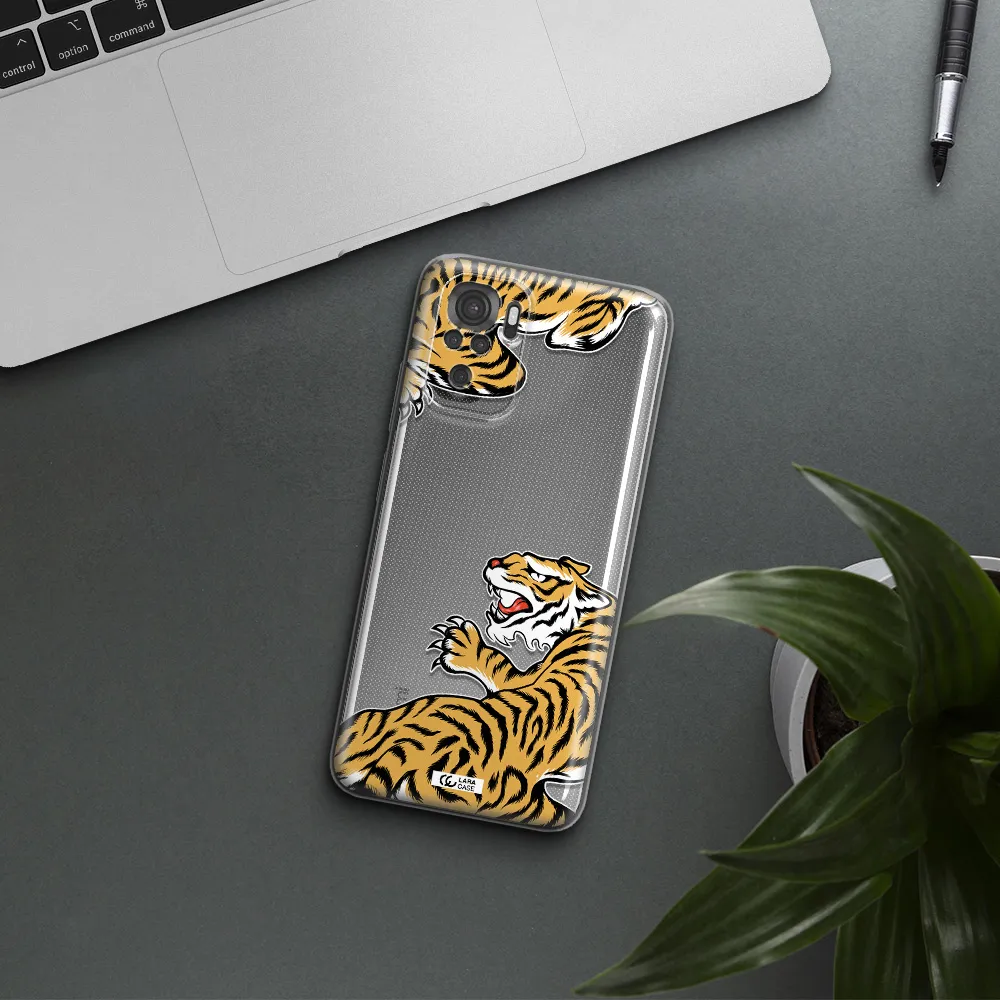 Chinese Tiger Xiaomi Redmi Note 10S Clear Tpu Case