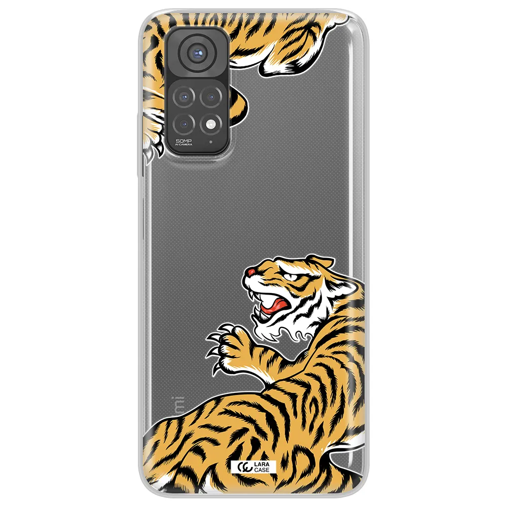 Chinese Tiger Xiaomi Redmi Note 11 Clear TPU Case