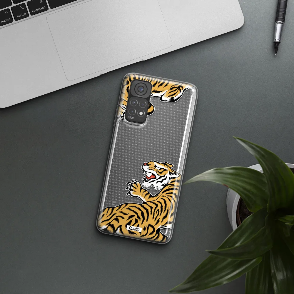 Chinese Tiger Xiaomi Redmi Note 11 Clear TPU Case