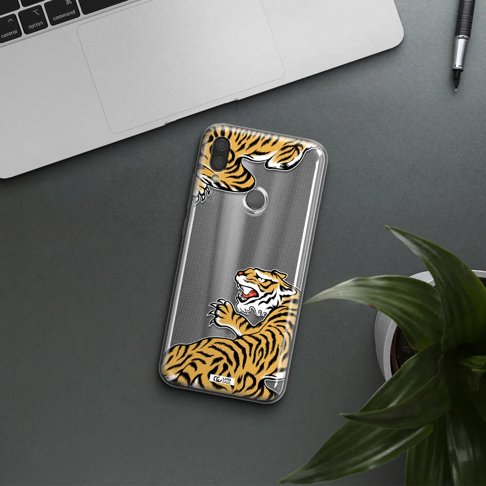 Chinese Tiger Xiaomi Redmi Note 7 Clear TPU Case