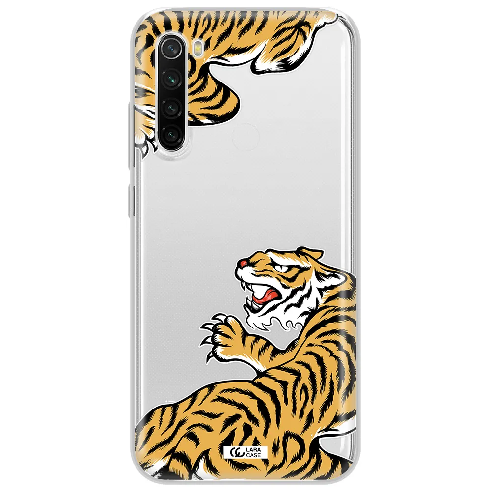Chinese Tiger Xiaomi Redmi Note 8T Clear Tpu Case