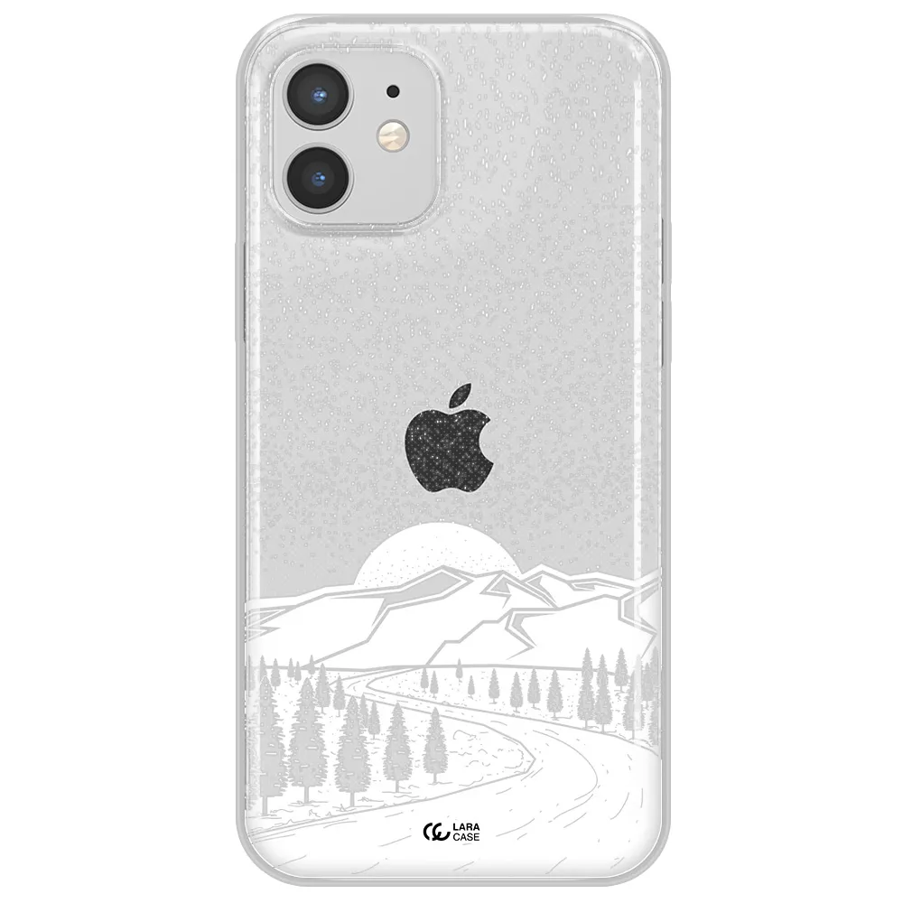 Winter Night Apple iPhone 12 Clear TPU Case