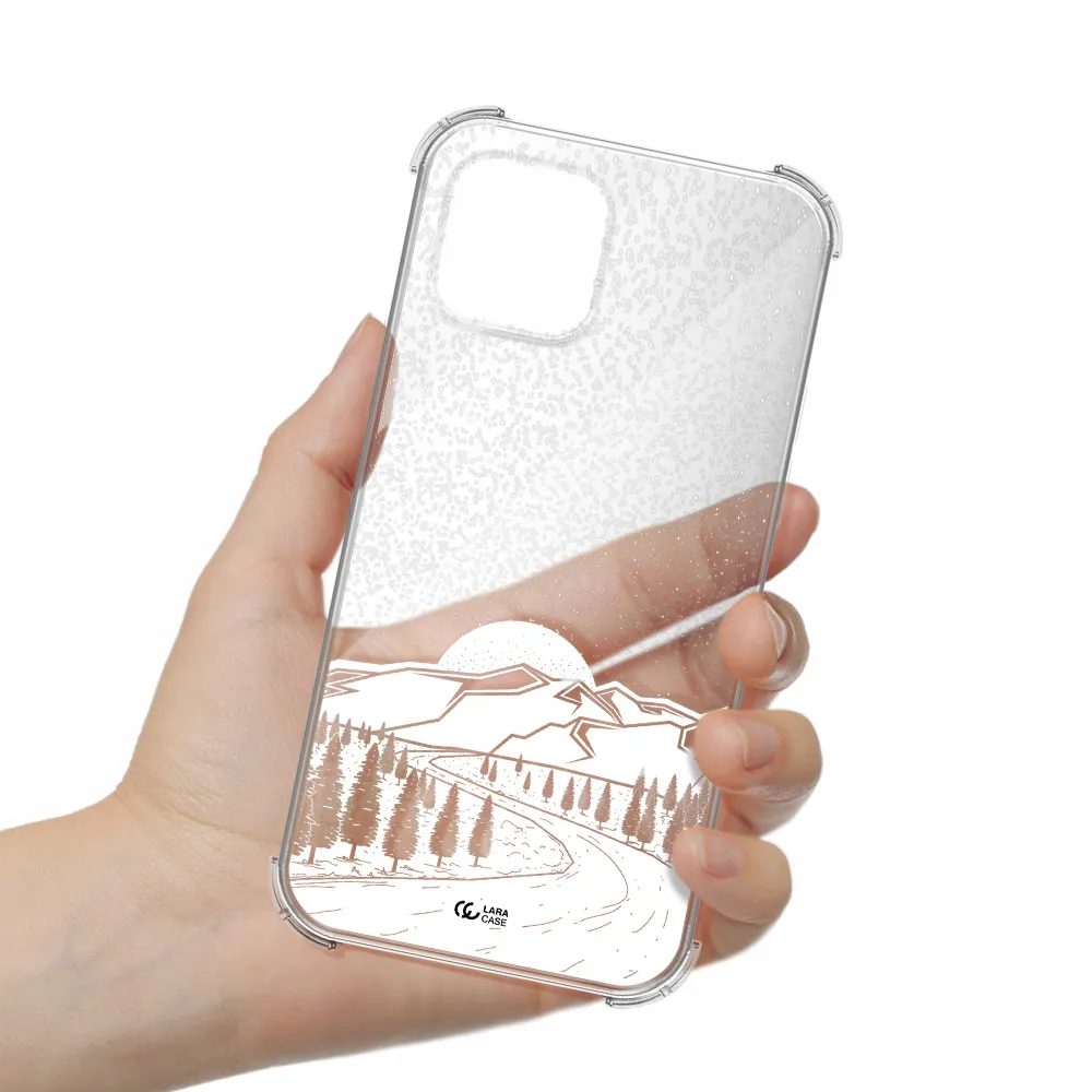 Winter Night Apple iPhone 12 mini Clear PC Case